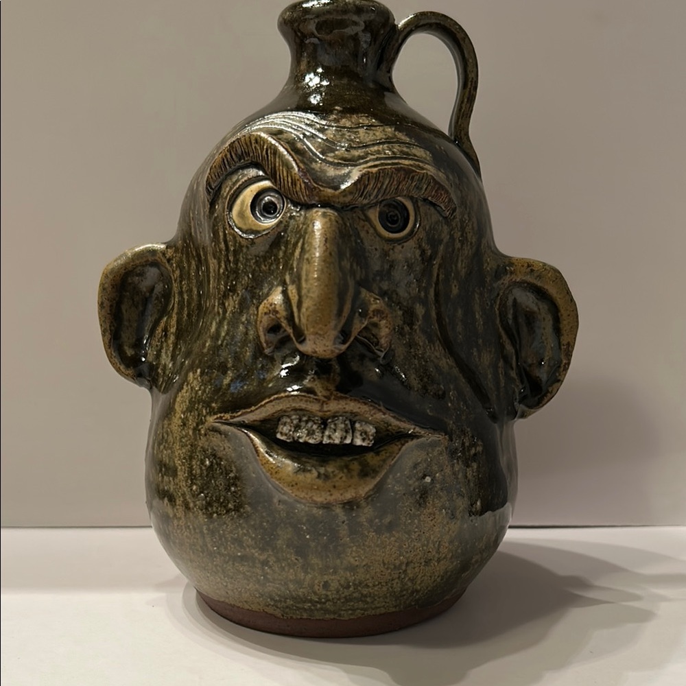 Michael & Melvin Crocker Face Jug